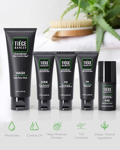 Tiege Hanley Advanced Men's Skin Care Set, 30-Day, 5 Piece Kit photo 5