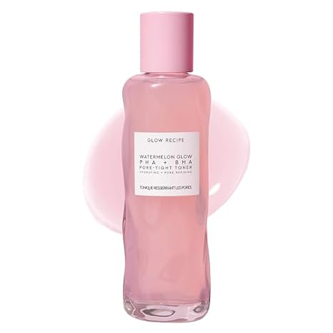 Glow Recipe PHA + BHA Face Toner, Korean Exfoliating Toner for Pores, Gentle Chemical Exfoliant + Hydrating Toner, photo 2