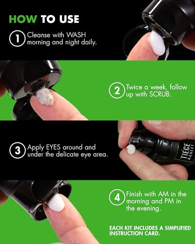 Tiege Hanley Advanced Men's Skin Care Set, 30-Day, 5 Piece Kit photo 6
