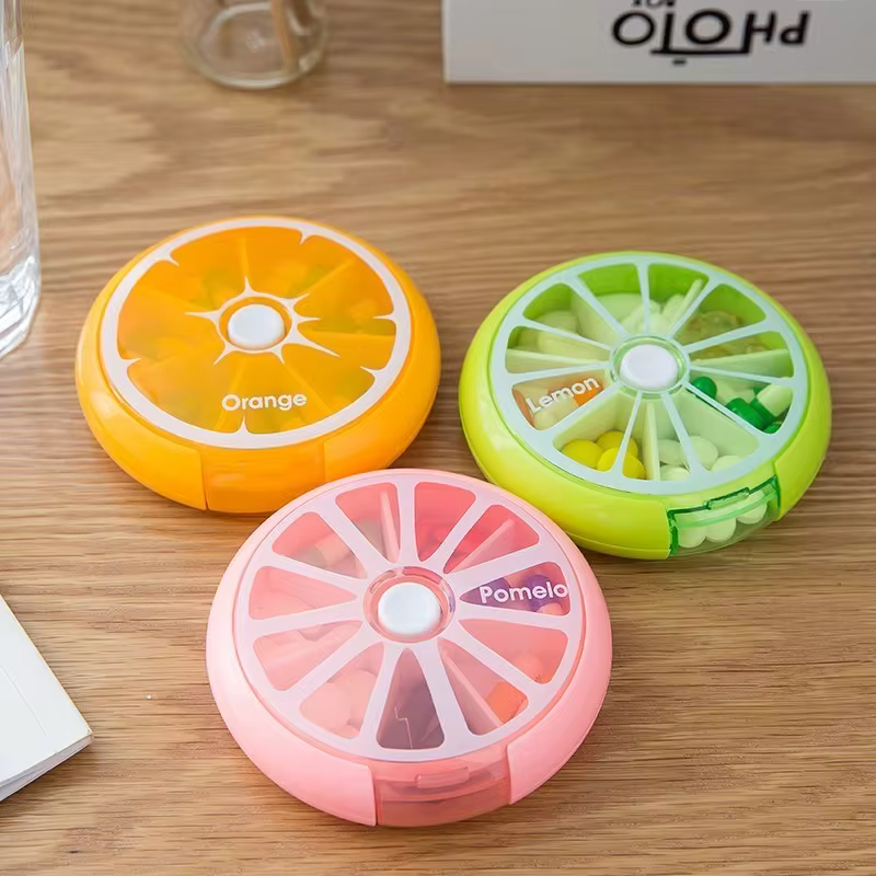 Lemon Shape Pill Organizer