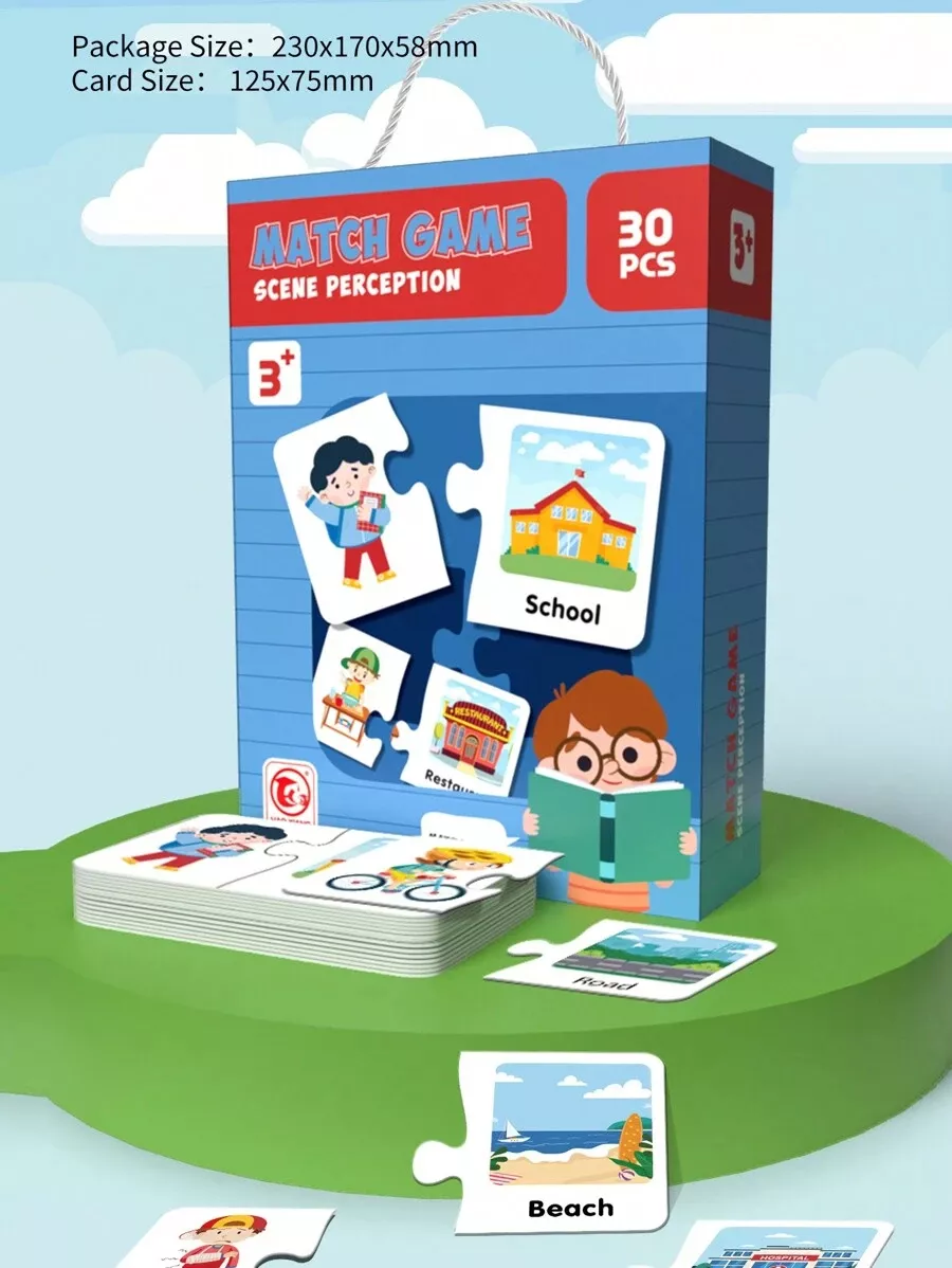 Match Game- Scene Percetion 30 Pcs