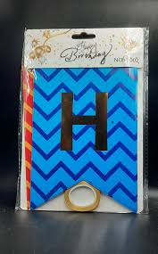 Happy Birthday Banner - F-002