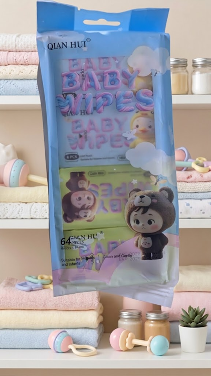 64 Pcs Wet Tissue