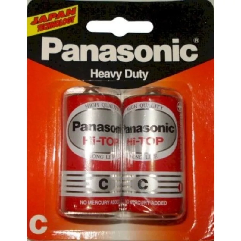 Panasonic Manganese Battery Hi-TOP C