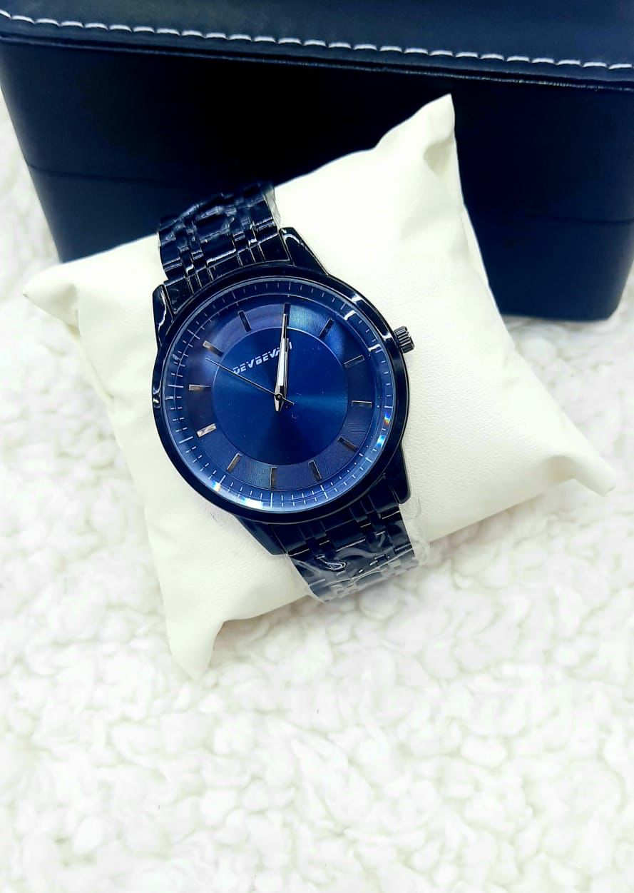 Devbeyas Black Mens Watch
