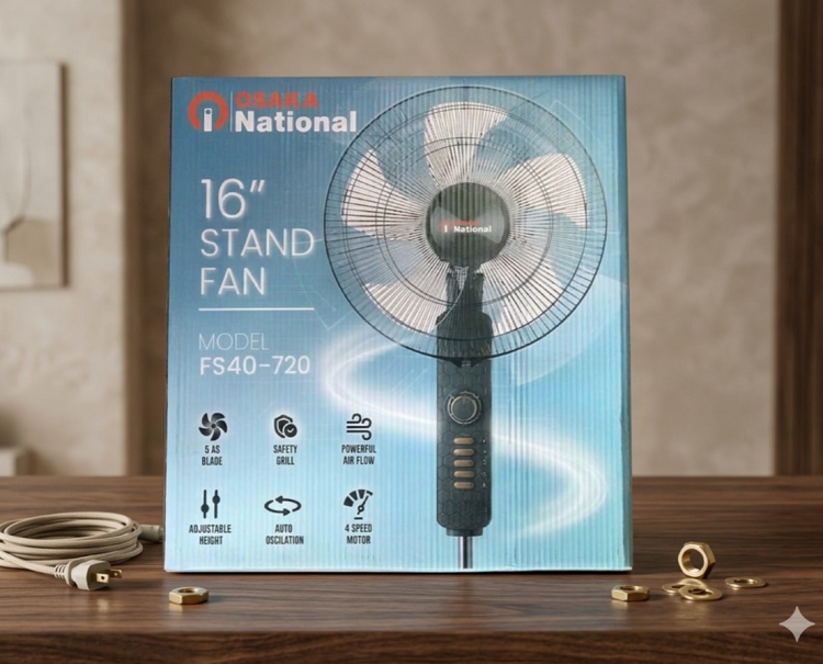 Osaka National 16 Inch Stand Fan