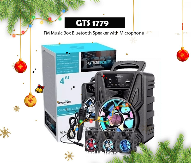 GTS-1779 Bluetooth Speaker With Mic