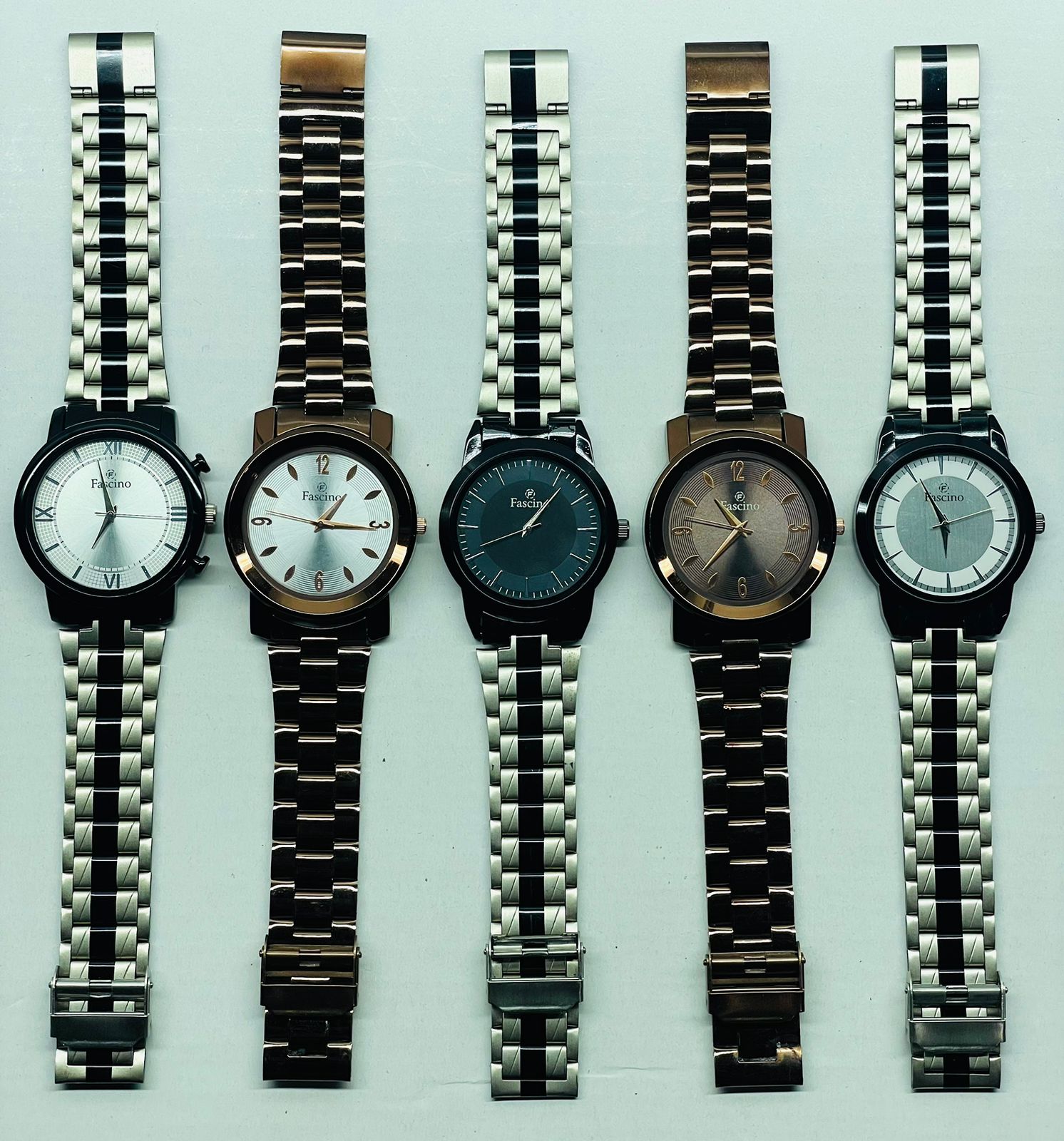 Fascino Silver Stainless Steel Wrist Watch