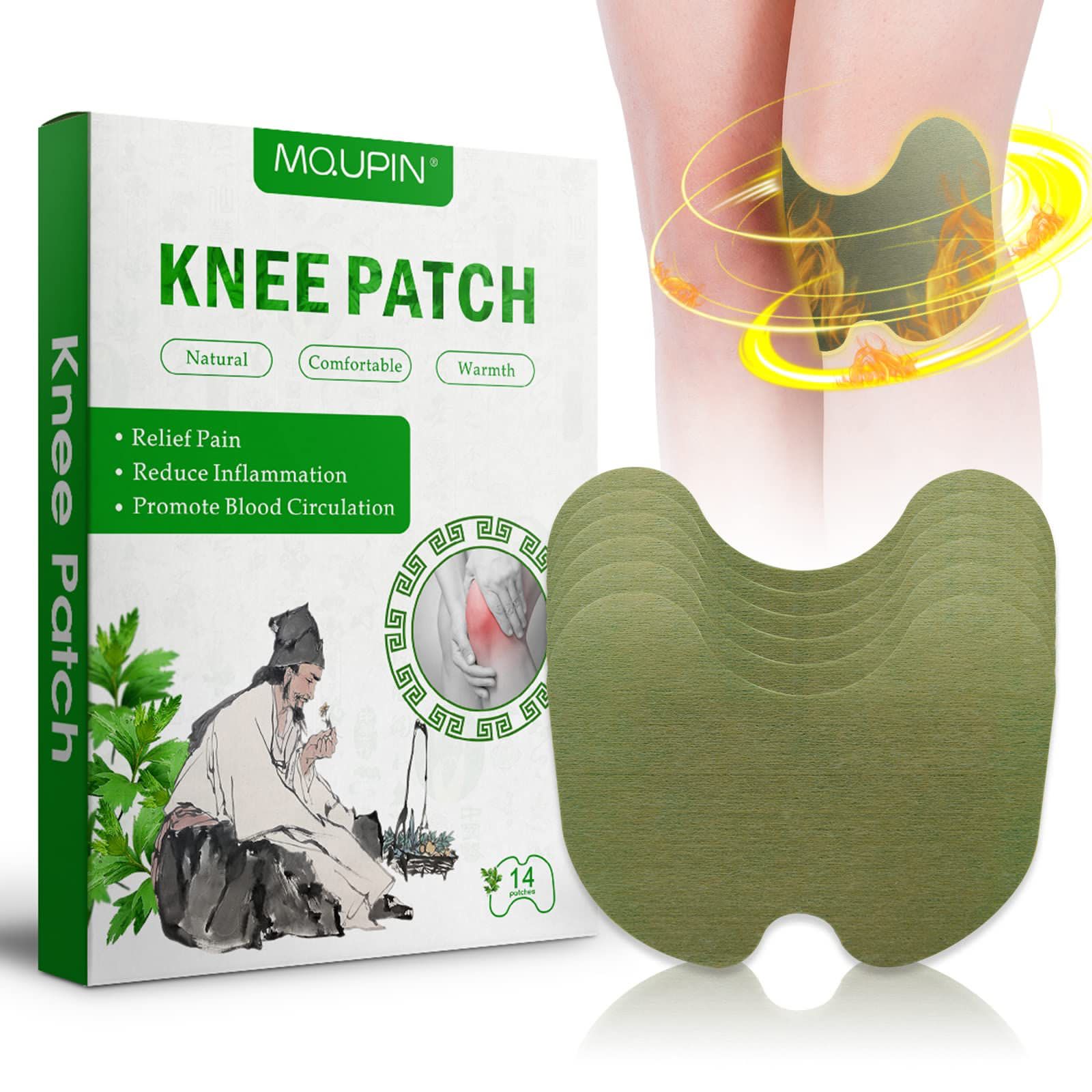 10 Pcs Pain Relief knee Patch