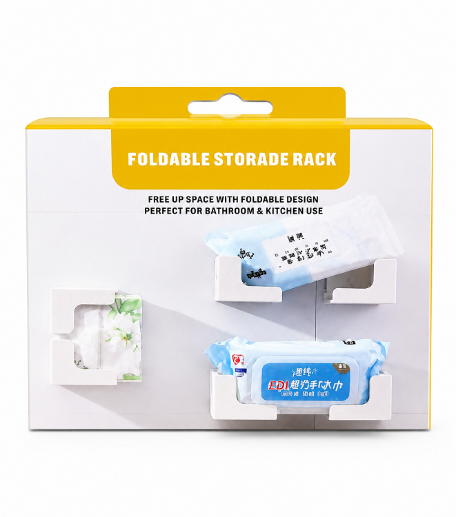 Extendable Wall-Mounted Storage Holder
