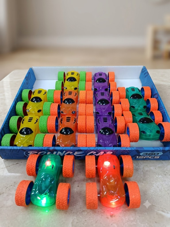 1 Pc Double-Sided Stunt Car Toy