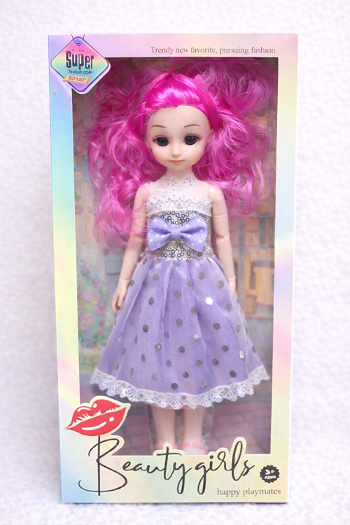 Rosy Sparkle Beauty Doll