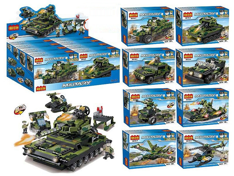 Cogo Military Blocks - 1 Pcs - AC3019