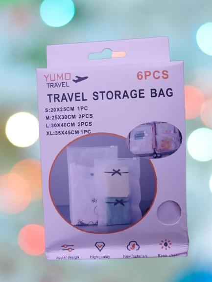 Yumo 6 Pcs Travel Storage Bag