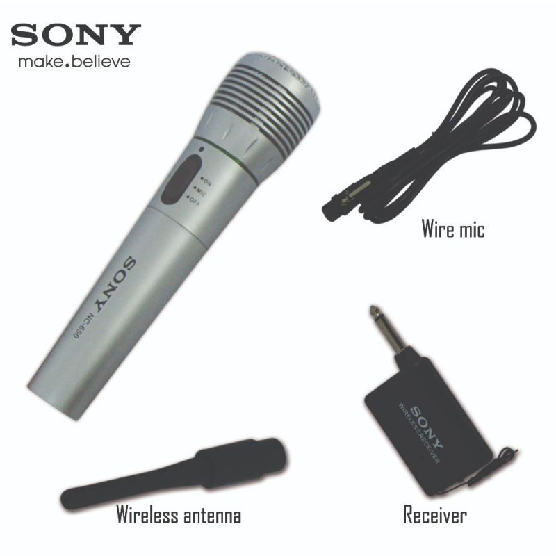 NC-610 Microphone And Accessories