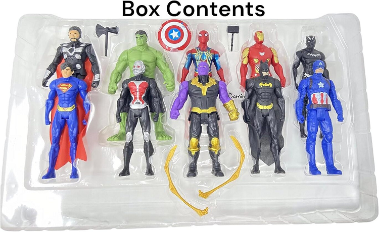 10 Pcs AVG Hero Set