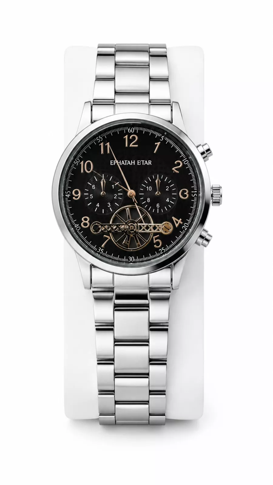 Ephatah Estar Silver Luxury Watch